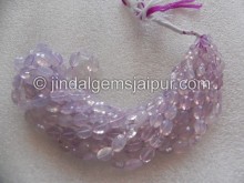 Scorolite Faceted Oval Shape Beads